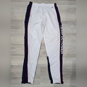 Octobers Very Own Track Pants Mens Small White OVO Team October Joggers